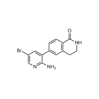 6-(2-Amino-5-bromopyridin-3-yl)-3,4-dihydroisoquinolin-1(2H)-one