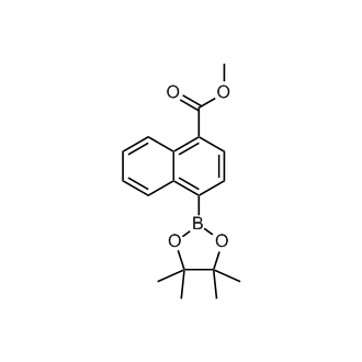 Methyl 4-(4,4,5,5-tetramethyl-1,3,2-dioxaborolan-2-yl)-1-naphthoate