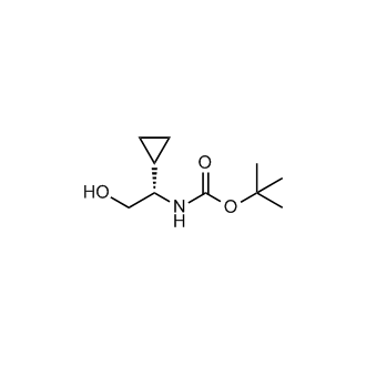 Tert-butyl (S)-(1-cyclopropyl-2-hydroxyethyl)carbamate