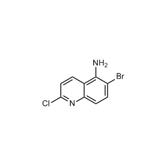 6-Bromo-2-chloroquinolin-5-amine