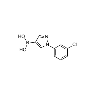 (1-(3-Chlorophenyl)-1H-pyrazol-4-yl)boronic acid