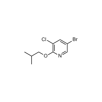 5-Bromo-3-chloro-2-isobutoxypyridine