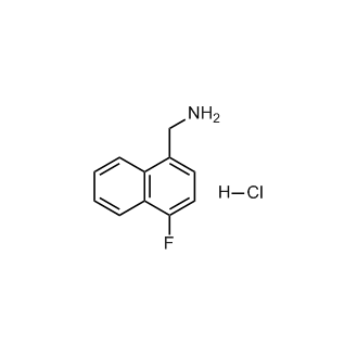 (4-Fluoronaphthalen-1-yl)methanamine hydrochloride