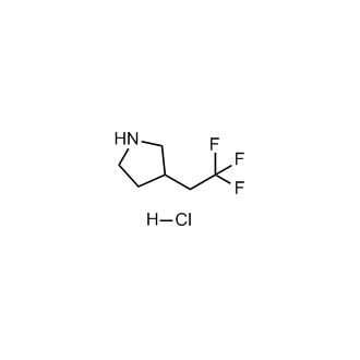 3-(2,2,2-Trifluoroethyl)pyrrolidine hydrochloride