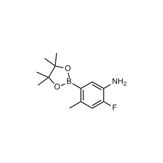 2-Fluoro-4-methyl-5-(4,4,5,5-tetramethyl-1,3,2-dioxaborolan-2-yl)aniline