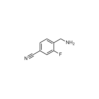 4-(Aminomethyl)-3-fluorobenzonitrile