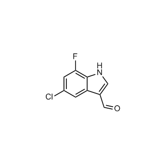 5-Chloro-7-fluoro-1H-indole-3-carbaldehyde
