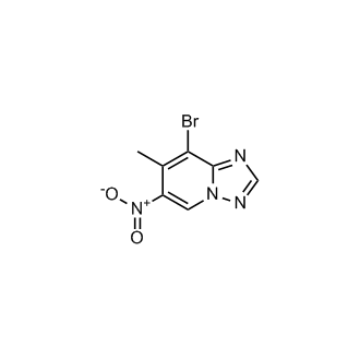 8-Bromo-7-methyl-6-nitro-[1,2,4]triazolo[1,5-a]pyridine