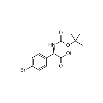 (R)-2-(4-Bromophenyl)-2-((tert-butoxycarbonyl)amino)acetic acid