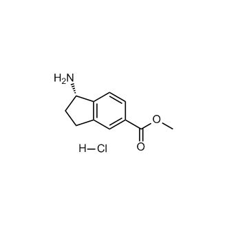 Methyl (S)-1-amino-2,3-dihydro-1H-indene-5-carboxylate hydrochloride
