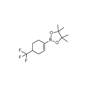 4,4,5,5-Tetramethyl-2-[4-(trifluoromethyl)-1-cyclohexen-1-yl]-1,3,2-dioxaborolane