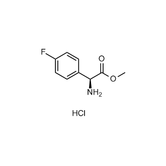 (S)-Methyl 2-amino-2-(4-fluorophenyl)acetate hydrochloride