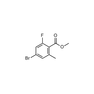 Methyl 4-bromo-2-fluoro-6-methylbenzoate