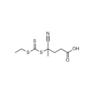 4-Cyano-4-(((ethylthio)carbonothioyl)thio)pentanoic acid