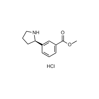 (R)-Methyl 3-(pyrrolidin-2-yl)benzoate hydrochloride