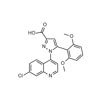 1-(7-Chloroquinolin-4-yl)-5-(2,6-dimethoxyphenyl)-1H-pyrazole-3-carboxylic acid