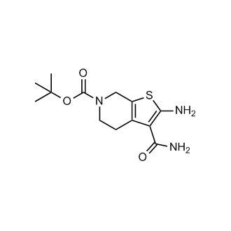 tert-Butyl 2-amino-3-carbamoyl-4,7-dihydrothieno[2,3-c]pyridine-6(5H)-carboxylate