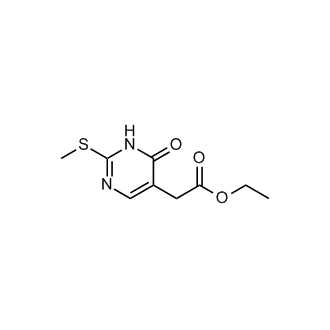 Ethyl 2-(2-(methylthio)-6-oxo-1,6-dihydropyrimidin-5-yl)acetate