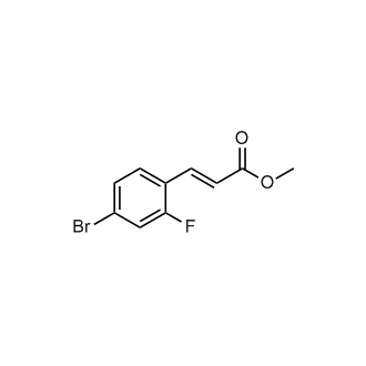 Methyl (E)-3-(4-bromo-2-fluorophenyl)acrylate