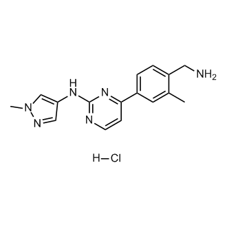 4-(4-(Aminomethyl)-3-methylphenyl)-N-(1-methyl-1H-pyrazol-4-yl)pyrimidin-2-amine hydrochloride
