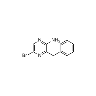 3-Benzyl-5-bromopyrazin-2-amine