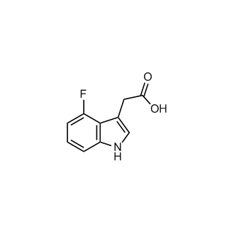 2-(4-Fluoro-1H-indol-3-yl)acetic acid