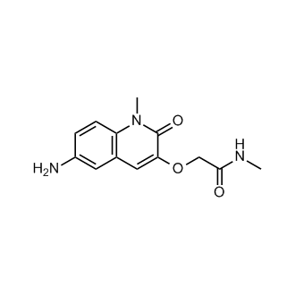2-((6-Amino-1-methyl-2-oxo-1,2-dihydroquinolin-3-yl)oxy)-N-methylacetamide