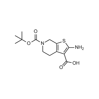 2-Amino-6-(tert-butoxycarbonyl)-4,5,6,7-tetrahydrothieno[2,3-c]pyridine-3-carboxylic acid