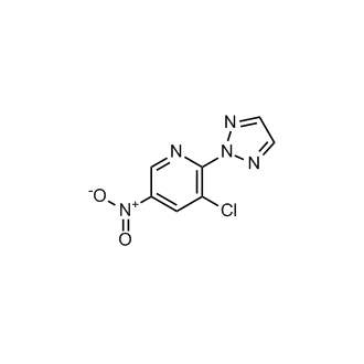 3-Chloro-5-nitro-2-(2H-1,2,3-triazol-2-yl)pyridine