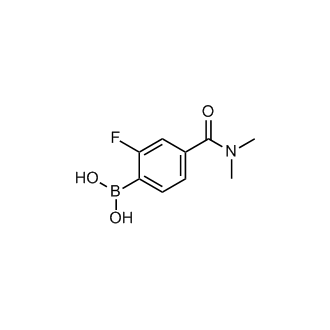 (4-(Dimethylcarbamoyl)-2-fluorophenyl)boronic acid
