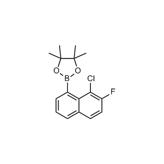 2-(8-Chloro-7-fluoronaphthalen-1-yl)-4,4,5,5-tetramethyl-1,3,2-dioxaborolane