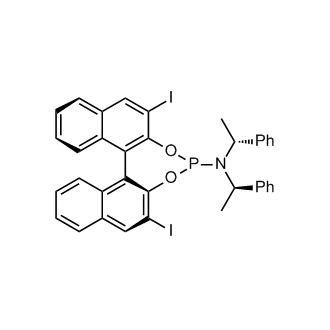 (11bS)-2,6-diiodo-N,N-bis((R)-1-phenylethyl)dinaphtho[2,1-d:1',2'-f][1,3,2]dioxaphosphepin-4-amine