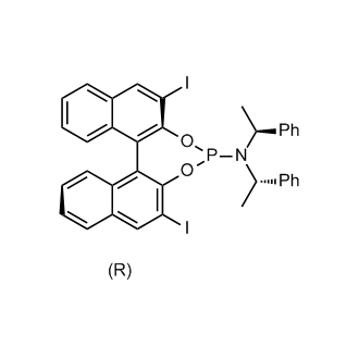 (11bR)-2,6-Diiodo-N,N-bis((S)-1-phenylethyl)dinaphtho[2,1-d:1',2'-f][1,3,2]dioxaphosphepin-4-amine