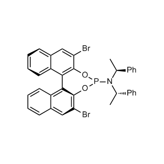 (11bS)-2,6-Dibromo-N,N-bis((S)-1-phenylethyl)dinaphtho[2,1-d:1',2'-f][1,3,2]dioxaphosphepin-4-amine