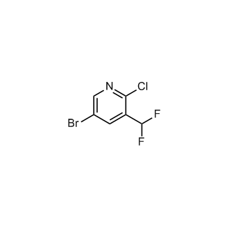 5-Bromo-2-chloro-3-(difluoromethyl)pyridine