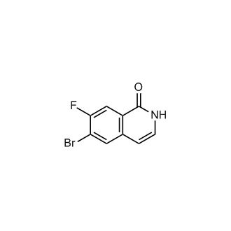 6-Bromo-7-fluoroisoquinolin-1(2H)-one
