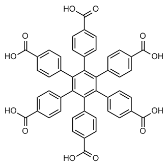 3',4',5',6'-Tetrakis(4-carboxyphenyl)-[1,1':2',1''-terphenyl]-4,4''-dicarboxylic acid