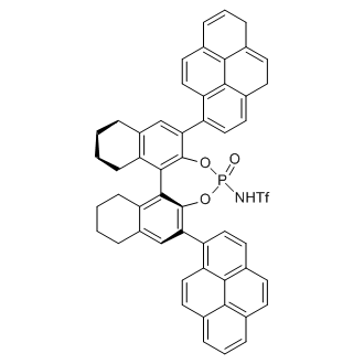 N-((11bS)-2-(4,6-Dihydropyren-1-yl)-4-oxido-6-(pyren-1-yl)-8,9,10,11,12,13,14,15-octahydrodinaphtho[2,1-d:1',2'-f][1,3,2]dioxaphosphepin-4-yl)-1,1,1-trifluoromethanesulfonamide