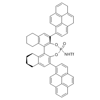 N-(11bR)-(2-(4,6-Dihydropyren-1-yl)-4-oxido-6-(pyren-1-yl)-8,9,10,11,12,13,14,15-octahydrodinaphtho[2,1-d:1',2'-f][1,3,2]dioxaphosphepin-4-yl)-1,1,1-trifluoromethanesulfonamide