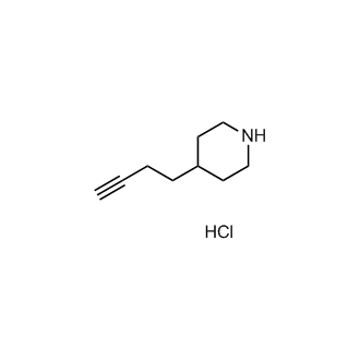 4-(But-3-yn-1-yl)piperidine hydrochloride