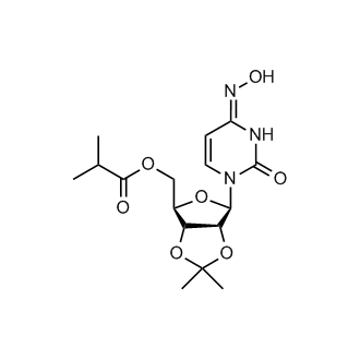 ((3aR,4R,6R,6aR)-6-((E)-4-(Hydroxyimino)-2-oxo-3,4-dihydropyrimidin-1(2H)-yl)-2,2-dimethyltetrahydrofuro[3,4-d][1,3]dioxol-4-yl)methyl isobutyrate