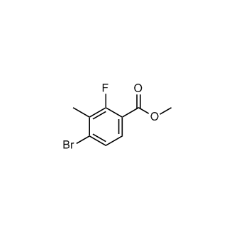 Methyl 4-bromo-2-fluoro-3-methylbenzoate