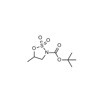 tert-Butyl 5-methyl-1,2,3-oxathiazolidine-3-carboxylate 2,2-dioxide