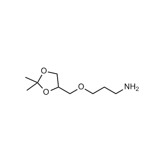 3-((2,2-Dimethyl-1,3-dioxolan-4-yl)methoxy)propan-1-amine