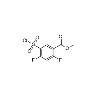 Methyl 5-(chlorosulfonyl)-2,4-difluorobenzoate