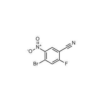 4-Bromo-2-fluoro-5-nitrobenzonitrile