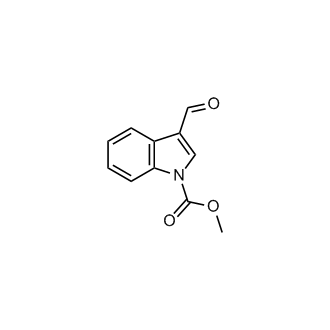 1-Methoxycarbonylindole-3-carboxaldehyde