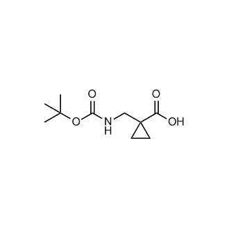1-(((Tert-butoxycarbonyl)amino)methyl)cyclopropane-1-carboxylic acid