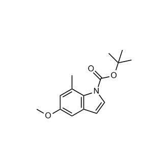 tert-Butyl 5-methoxy-7-methyl-1H-indole-1-carboxylate