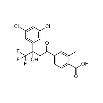 4-(3-(3,5-Dichlorophenyl)-4,4,4-trifluoro-3-hydroxybutanoyl)-2-methylbenzoic acid